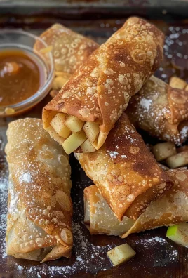 Apple Pie Egg Rolls