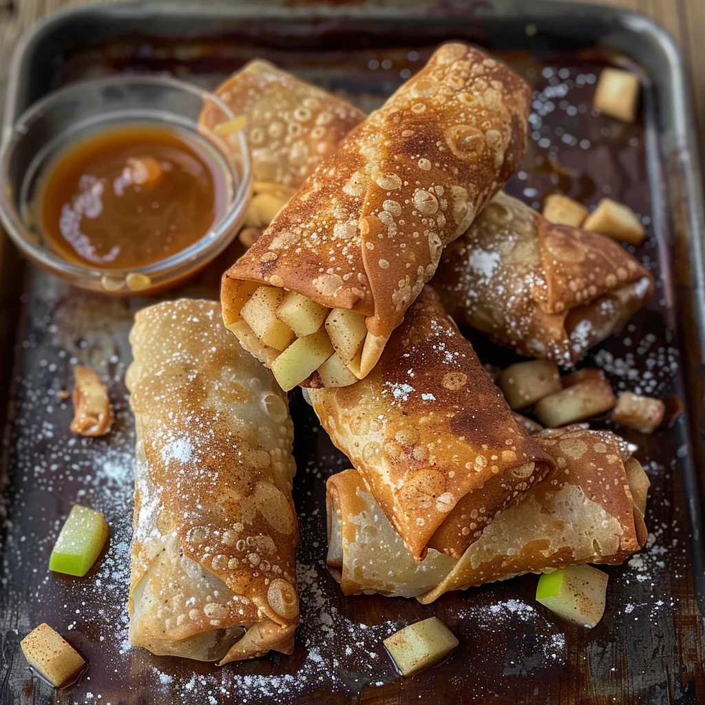 Apple Pie Egg Rolls