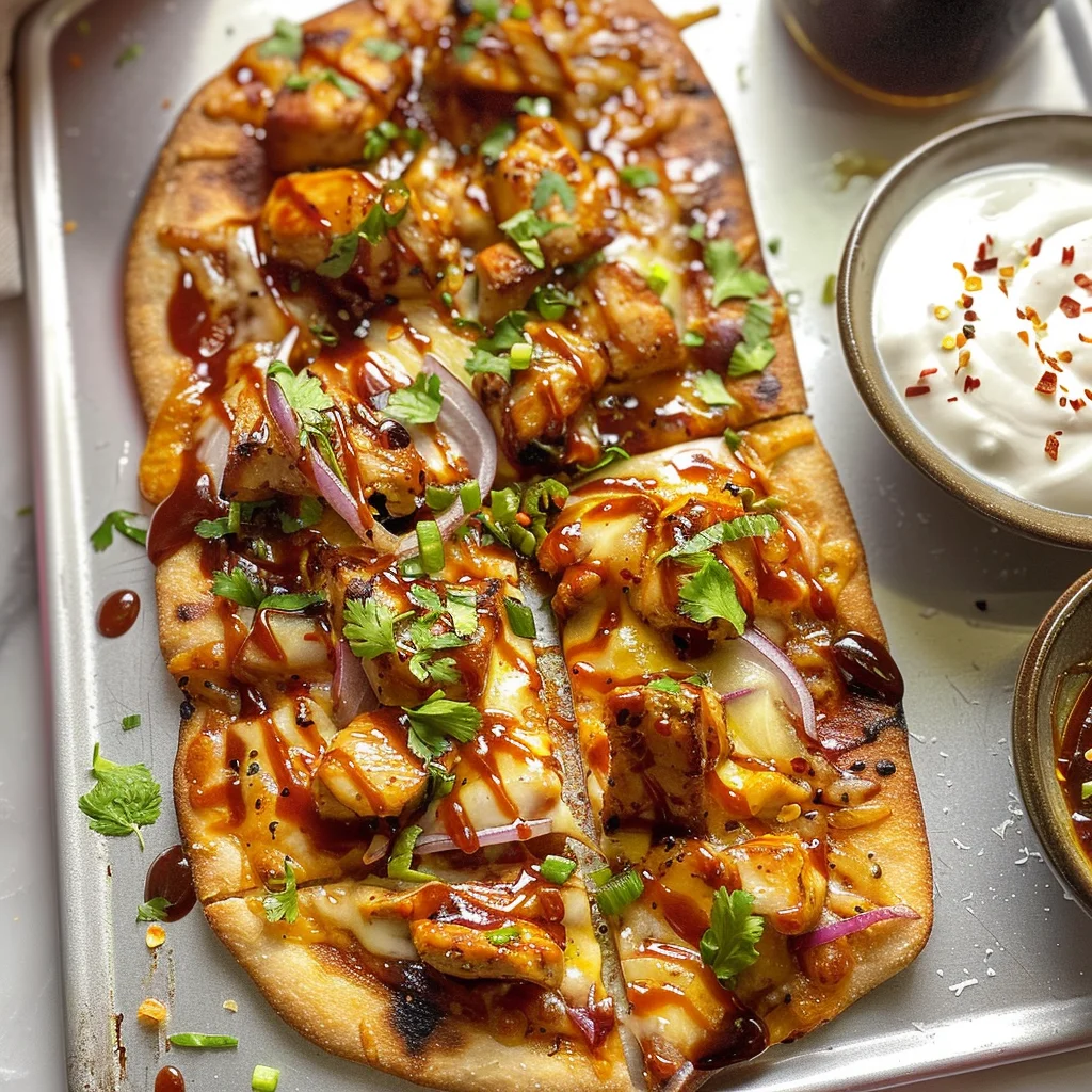 BBQ Chicken Flatbread