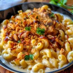 BBQ Chicken Mac and Cheese
