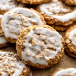 Brown Butter Iced Oatmeal Cookies Recipe