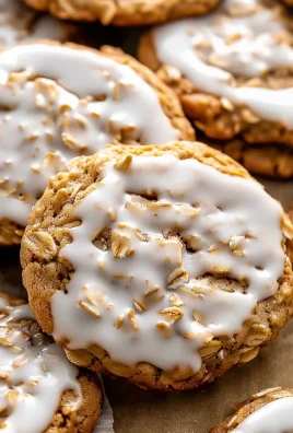 Brown Butter Iced Oatmeal Cookies Recipe
