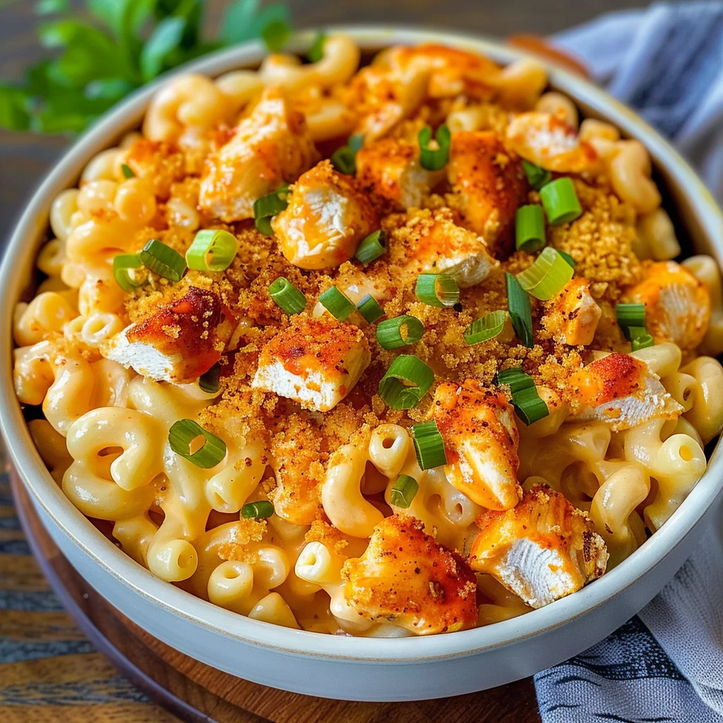 Buffalo Chicken Mac and Cheese