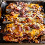 Cheesy Bacon BBQ Chicken
