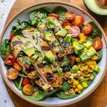 Cilantro Lime Grilled Chicken Salad