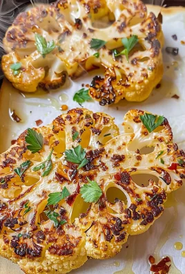 Crispy Baked Cauliflower Steaks