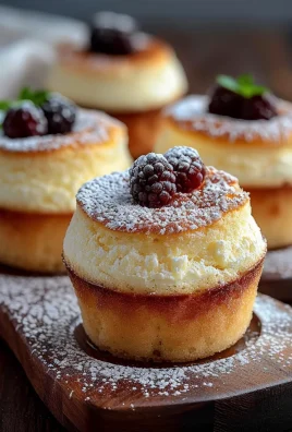 Fluffy Japanese Cotton Cheesecake Cupcakes