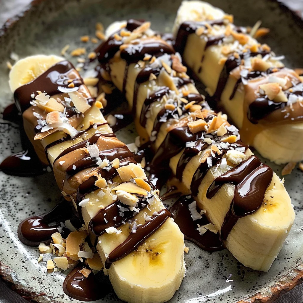 Frozen Banana Snacks
