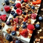 Frozen Yogurt Bark