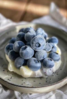 Frozen Yogurt Covered Blueberries