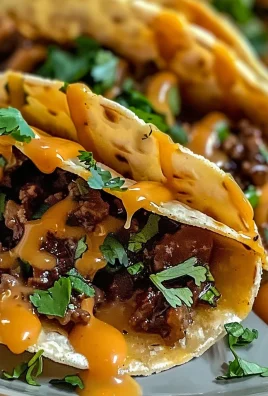 Garlic Butter Honey BBQ Tacos