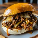 Gordon Ramsay Philly Cheesesteak Sloppy Joes (Ava-Style)