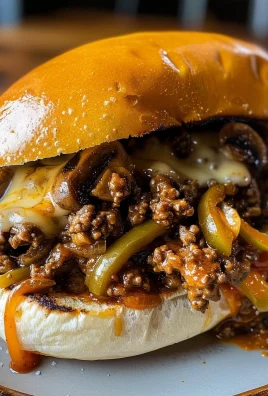 Gordon Ramsay Philly Cheesesteak Sloppy Joes (Ava-Style)