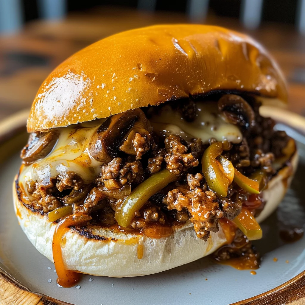 Gordon Ramsay Philly Cheesesteak Sloppy Joes (Ava-Style)
