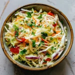 Greek Cabbage Salad - Lahanosalata (vinegar coleslaw)