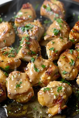 Grilled Chicken Bites with Creamy Garlic Sauce