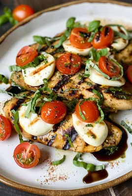 Grilled Chicken Caprese