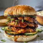 Grilled Korean BBQ Chicken Sandwich