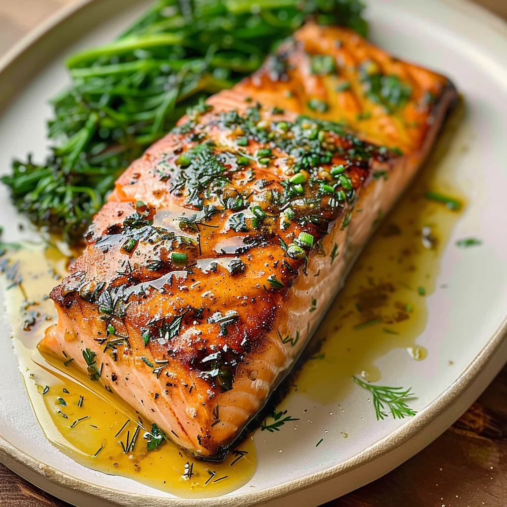 Grilled Salmon with Dijon Mustard Sauce: A Flavorful Delight!