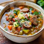 Healthy Zucchini Tomato Italian Sausage Soup: An Incredible Essential Recipe