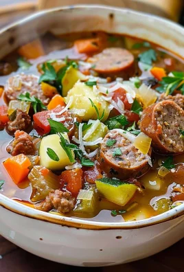 Healthy Zucchini Tomato Italian Sausage Soup: An Incredible Essential Recipe