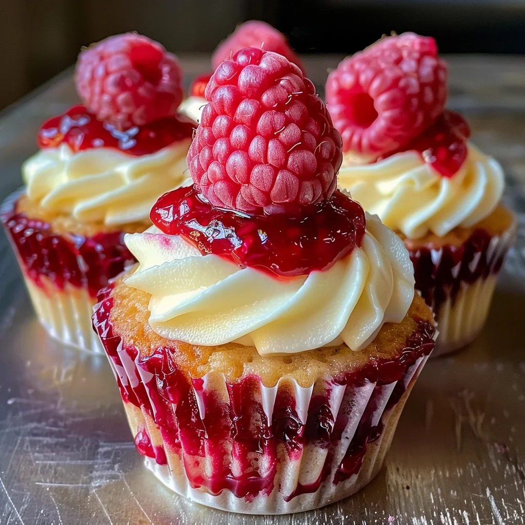 Heavenly Raspberry Cheesecake Cupcakes Recipe