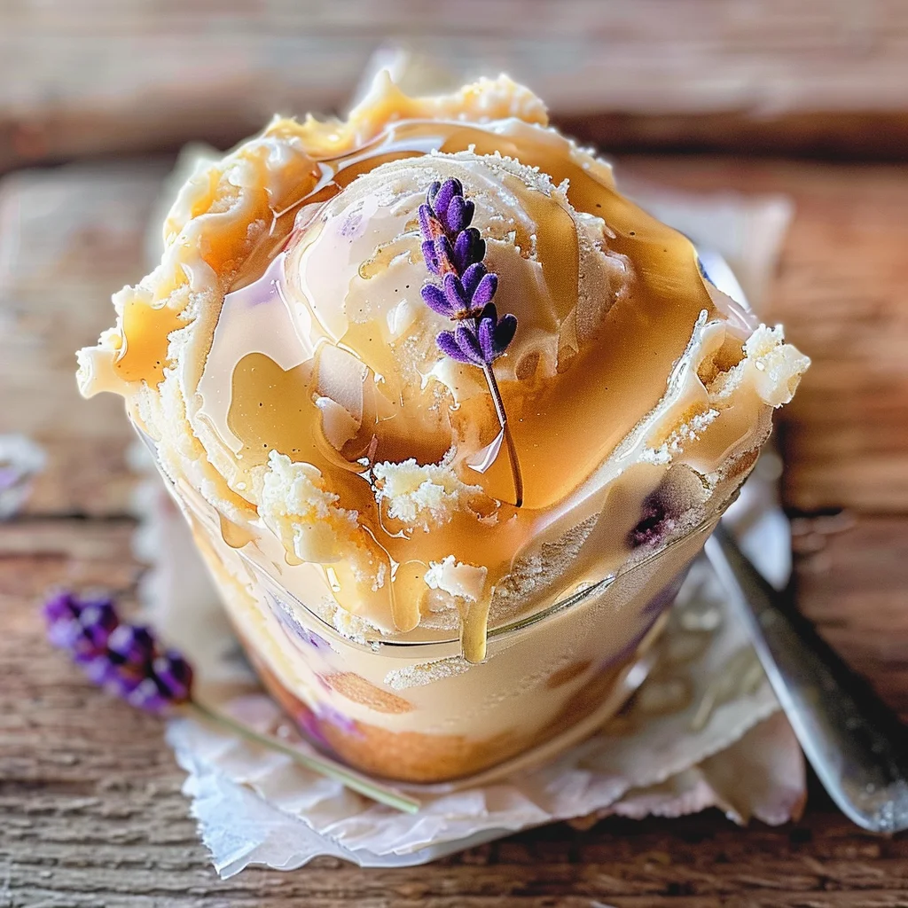 Honey Lavender Ice Cream