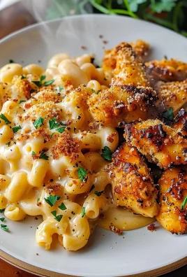 Honey Pepper Chicken Mac and Cheese