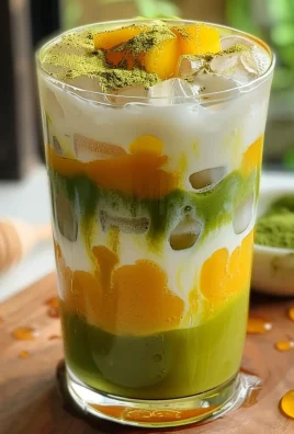 Iced Mango Matcha Latte Recipe for a Refreshing Summer Drink