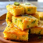 Jalapeño Cornbread with Lime Honey Glaze