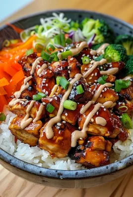 Korean BBQ Chicken Bowls with Gochujang Cream Sauce Awaits!