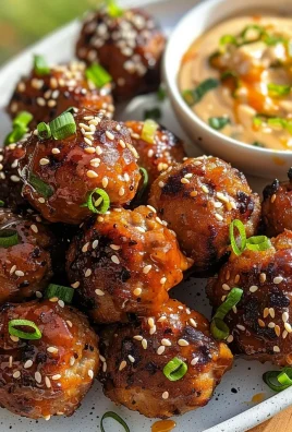 Korean BBQ Meatballs with Spicy Mayo Dip: An Incredible 7-Step Recipe