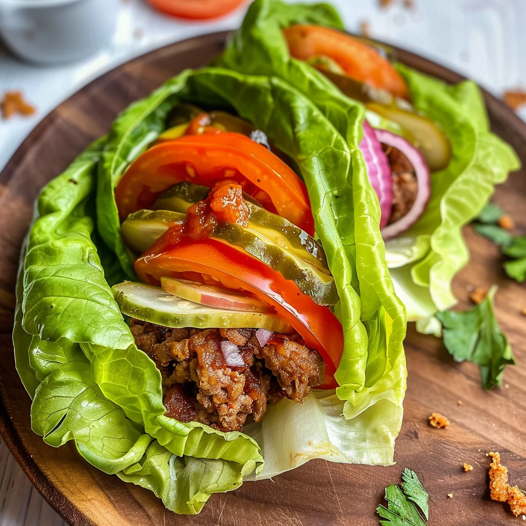 Lettuce Wrap Burgers