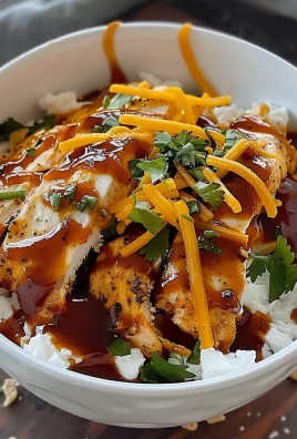 Macro Friendly BBQ Ranch Chicken Bowl with 42g of Protein
