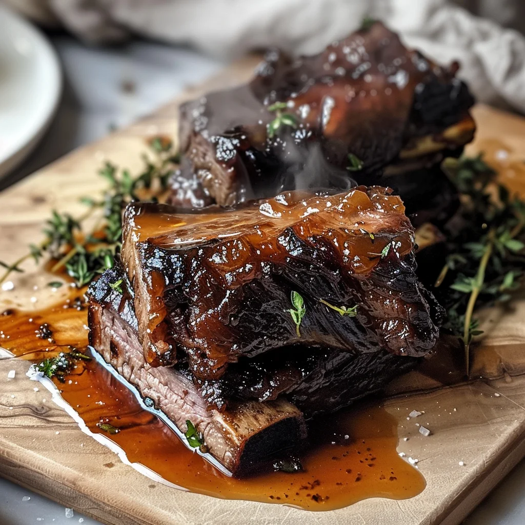 Maple Bourbon Braised Short Ribs for Ultimate Cozy Nights