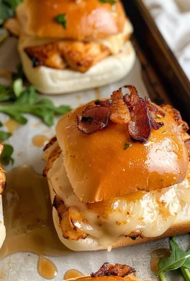 Maple Chicken Bacon Sliders