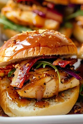 Maple Chicken & Bacon Sliders
