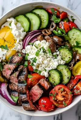 Mediterranean Steak Bowl Recipe