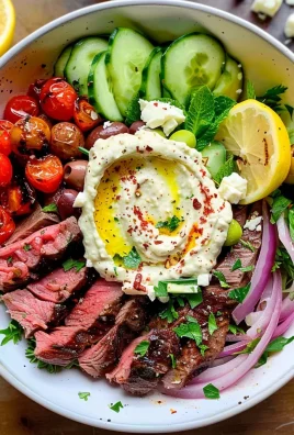 Mediterranean Steak Bowls