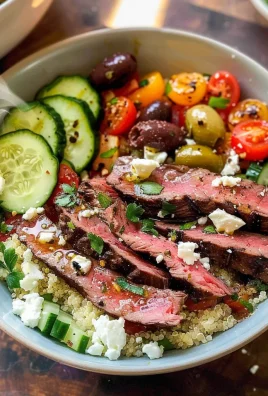 Mediterranean Steak Bowls: An Amazing Ultimate Dinner Recipe