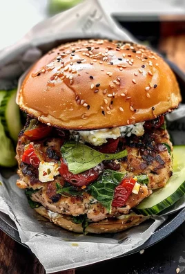 Mediterranean Turkey Burgers