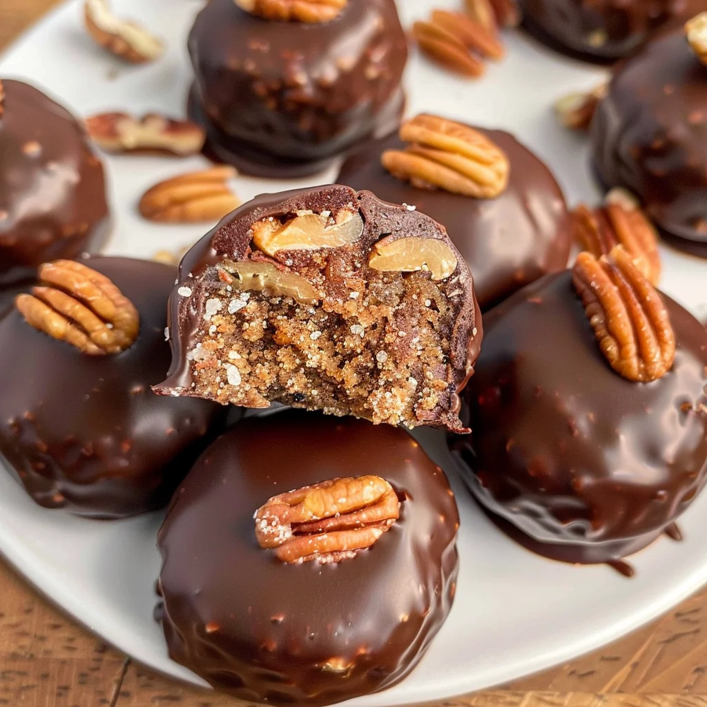 No-Bake Pecan Pie Bites