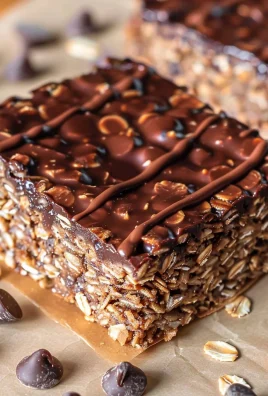No Bake Chocolate Oatmeal Bars