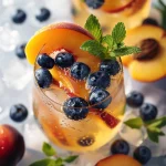 Refreshing Peach Sangria