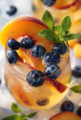 Refreshing Peach Sangria