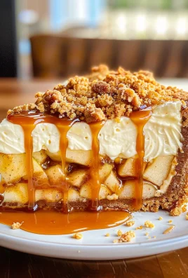 Salted Caramel Apple Pie Cheesecake Recipe