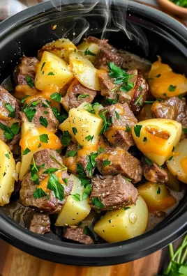 Slow Cooker Steak and Cheddar Potato Casserole: An Incredible Ultimate Recipe