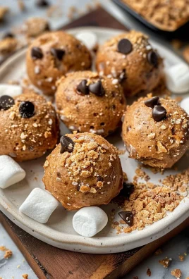 S'mores No Bake Protein Bites