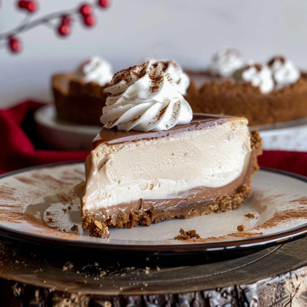 Spiced Chai Cheesecake + Gingersnap Crust
