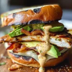 Spicy Grilled Chicken Avocado Sandwich